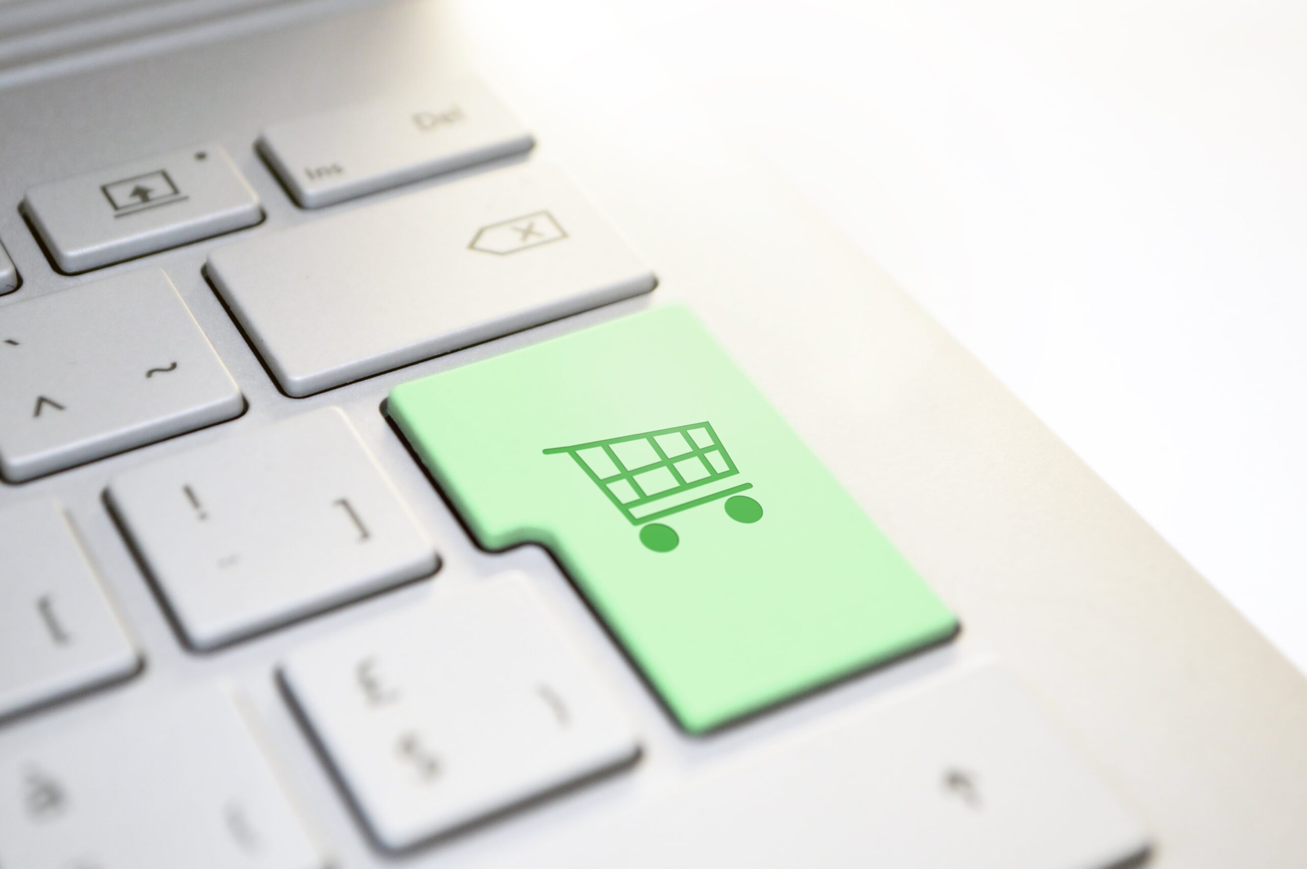 acquisti su e-commerce tramite computer e carta di credito